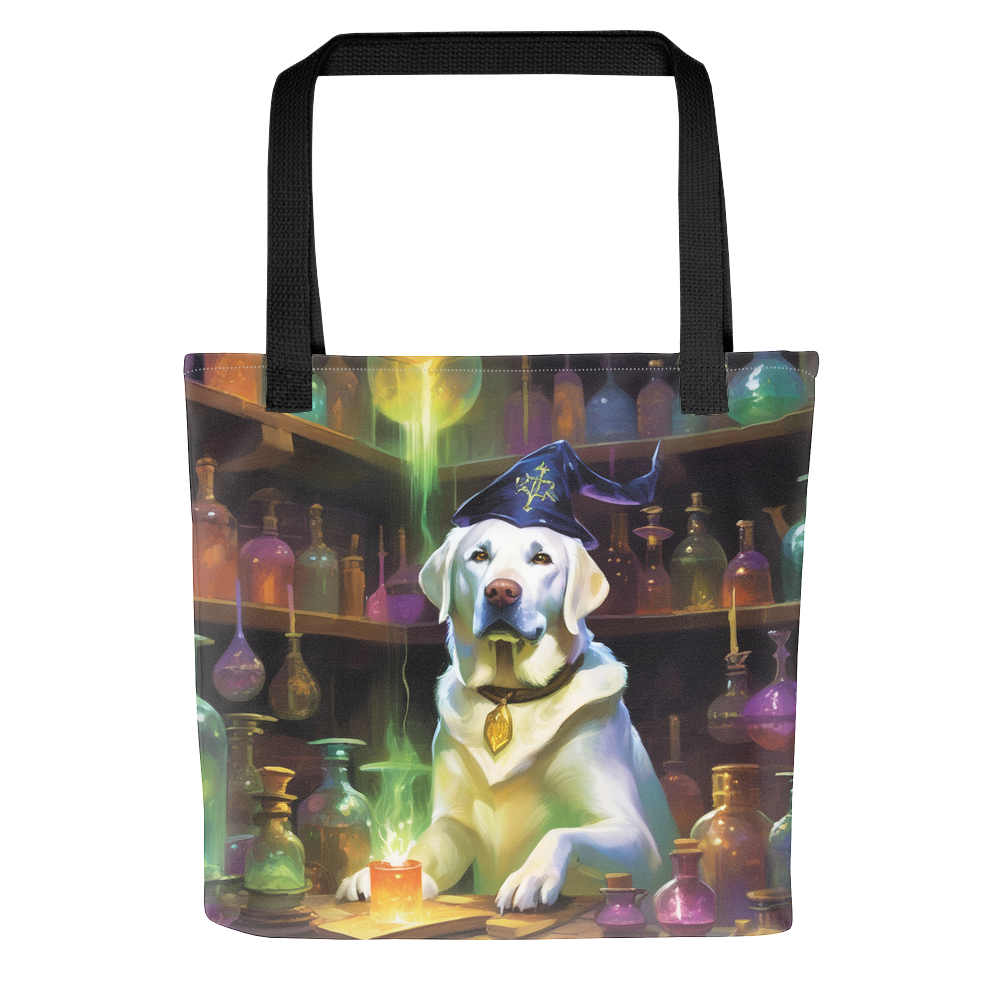 PugMug Custom White Labrador Retriever Tote