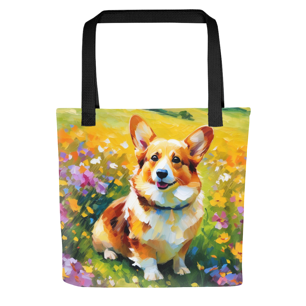 PugMug Custom Pembroke Welsh Corgi Tote