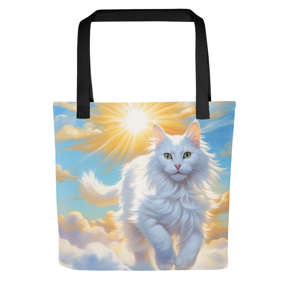 PugMug Custom White Companion Cat Tote