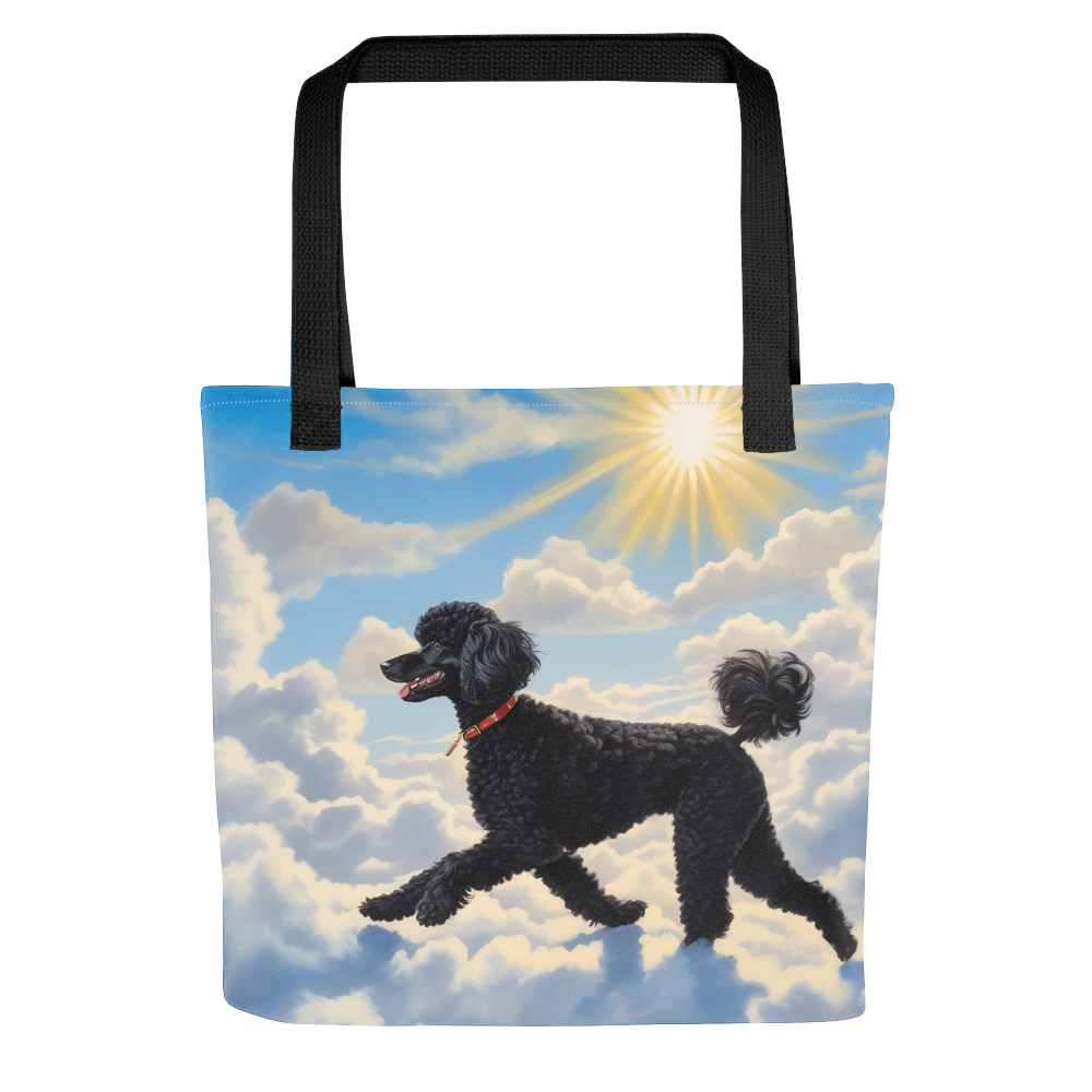 PugMug Custom Black Poodle Tote