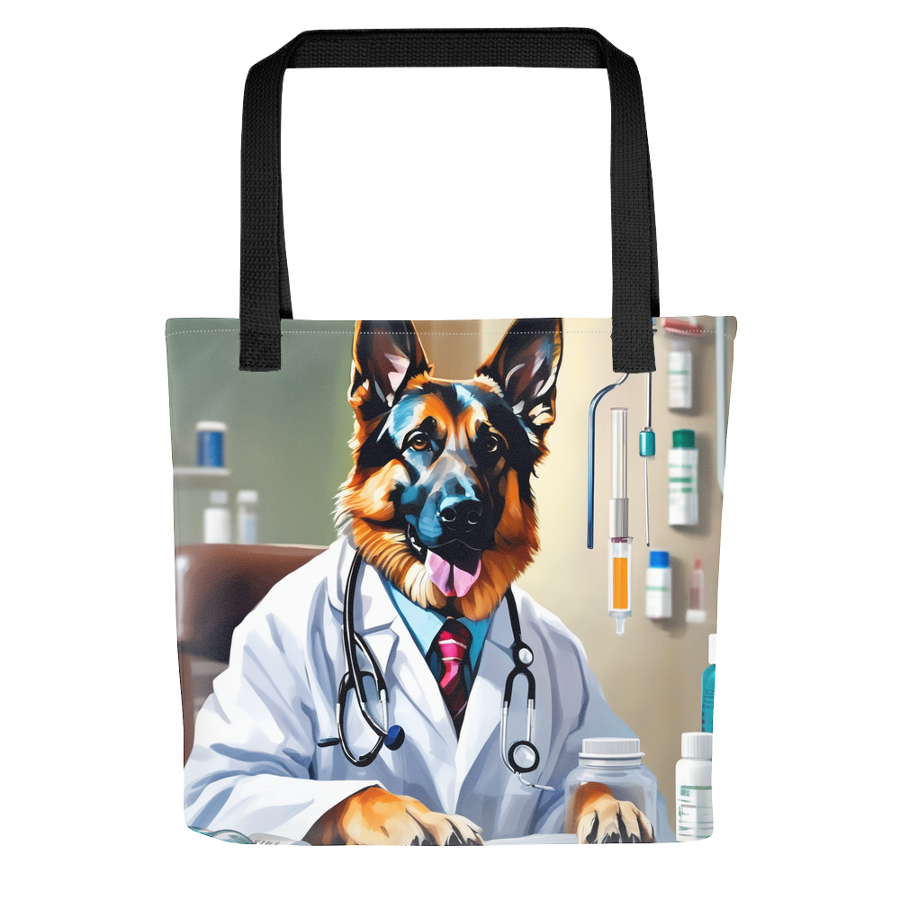 PugMug Custom German Shepherd Dog Tote