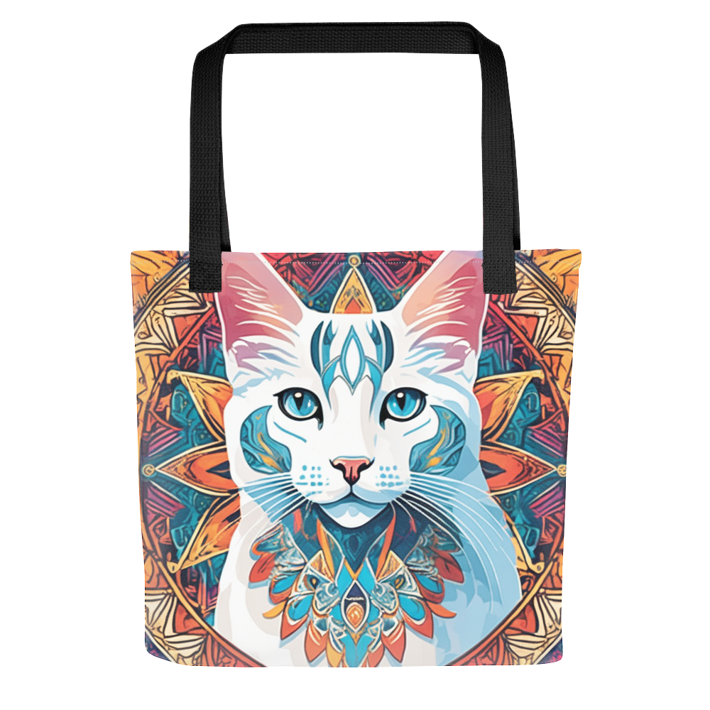 PugMug Custom White Companion Cat Tote