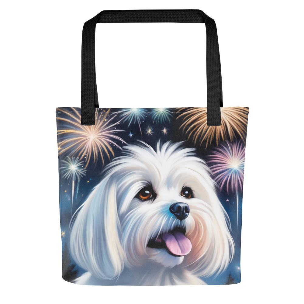 PugMug Custom Maltese Dog Tote