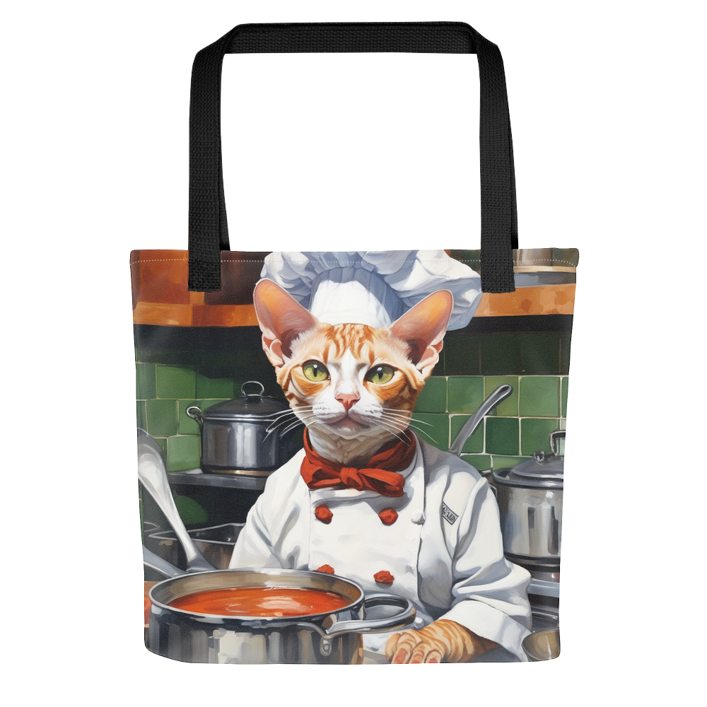 PugMug Custom Tabby Devon Rex Cat Tote