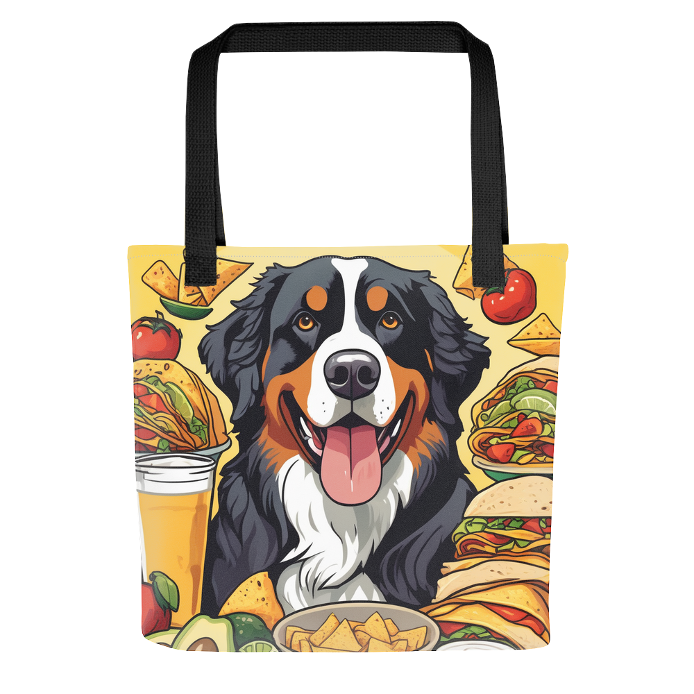 PugMug Custom Bernese Mountain Dog Tote