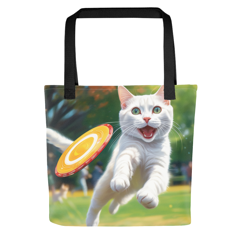 PugMug Custom White Companion Cat Tote