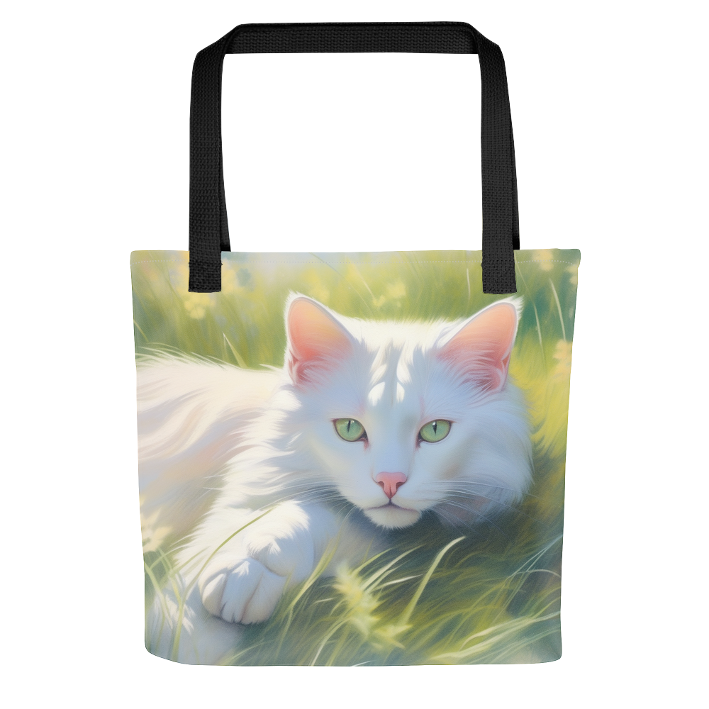 PugMug Custom White Exotic Cat Tote