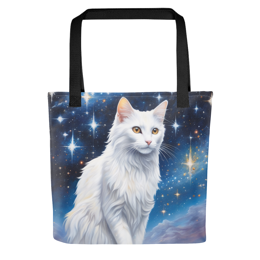 PugMug Custom White Companion Cat Tote