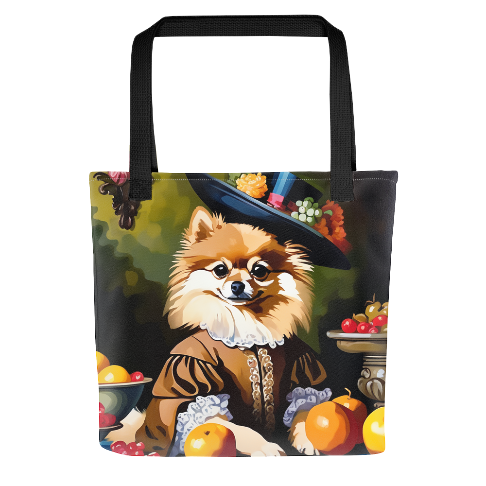 PugMug Custom Tan Pomeranian Tote