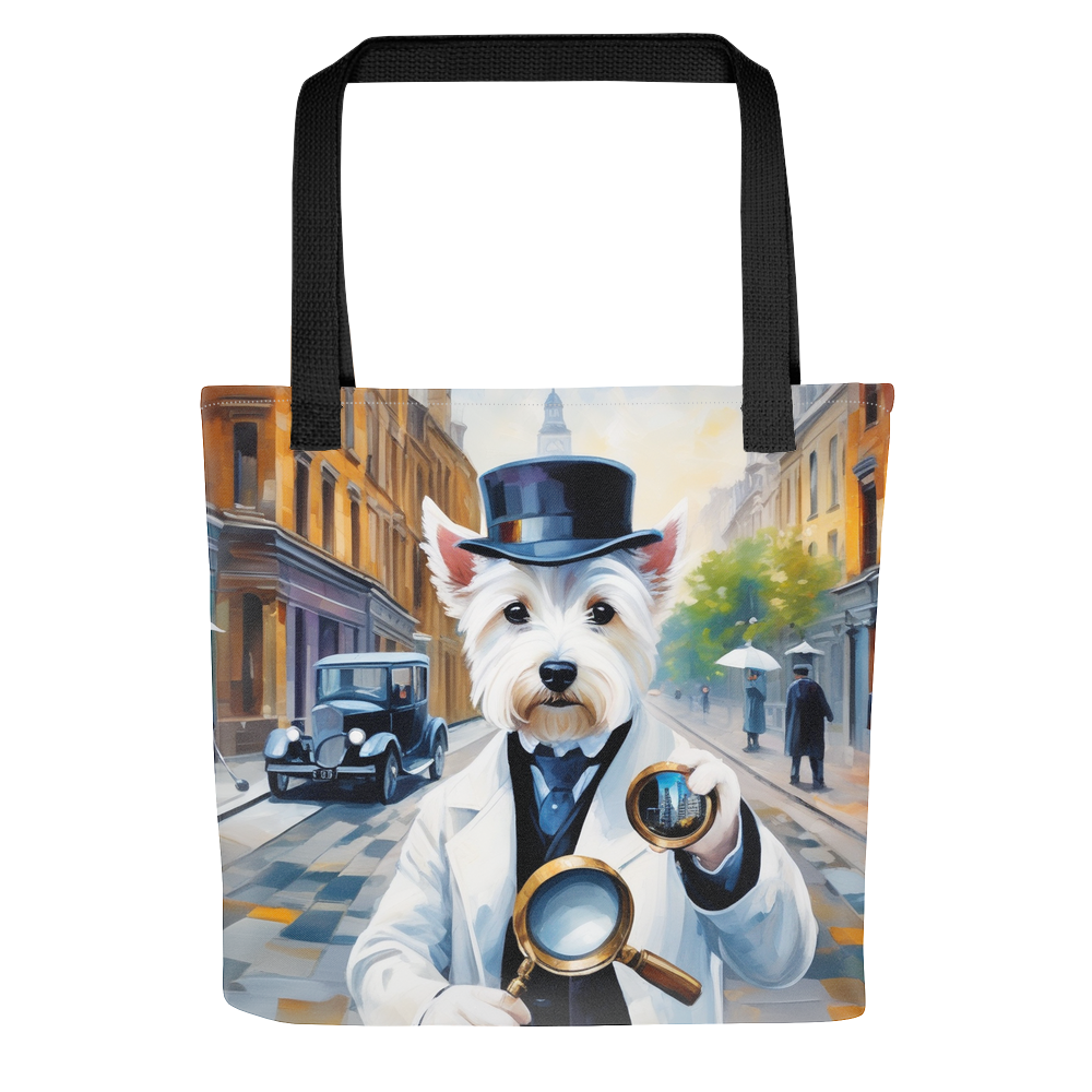 PugMug Custom West Highland White Terrier Tote