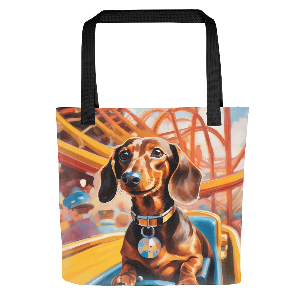 PugMug Custom Tan Dachshund Tote