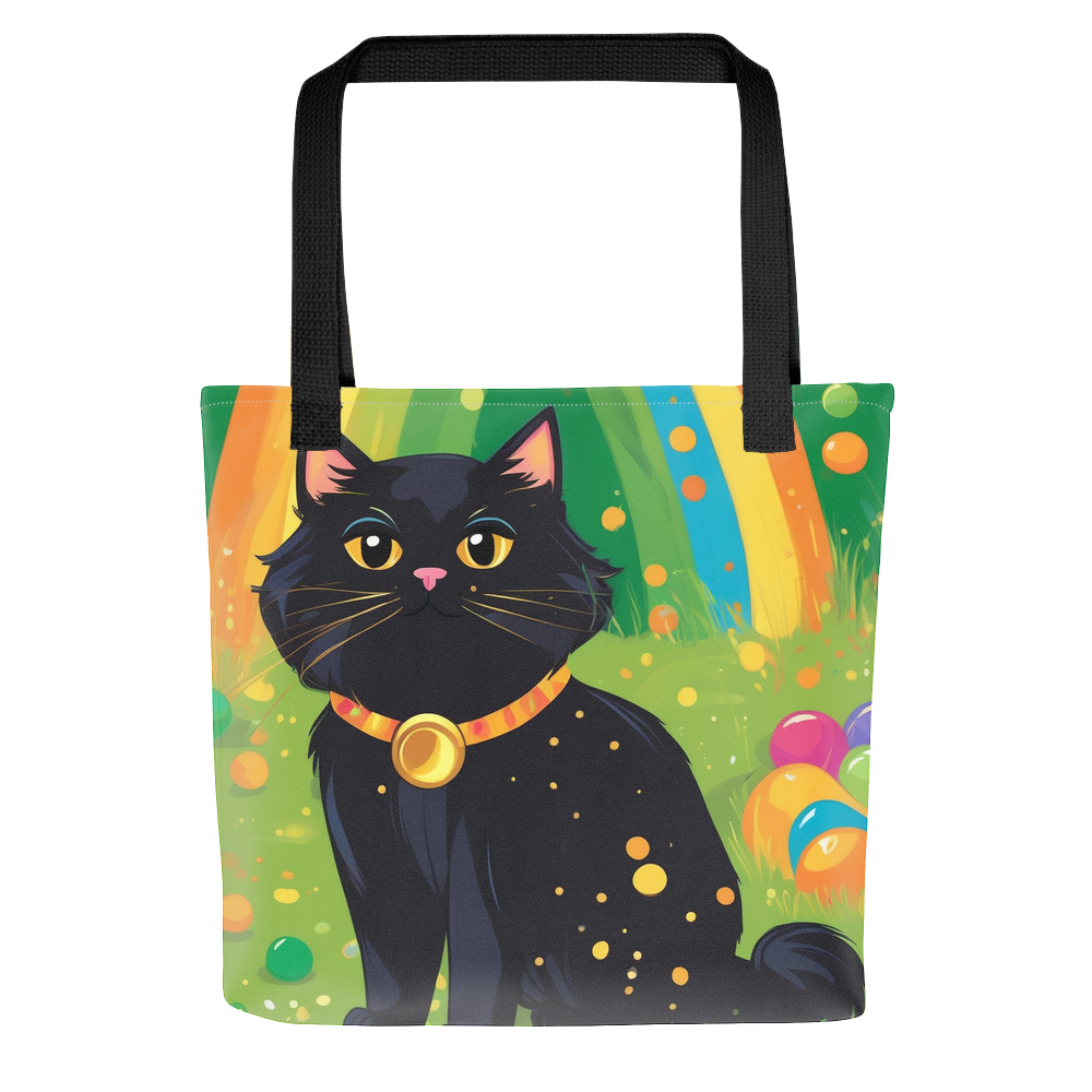 PugMug Custom Black Persian Cat Tote