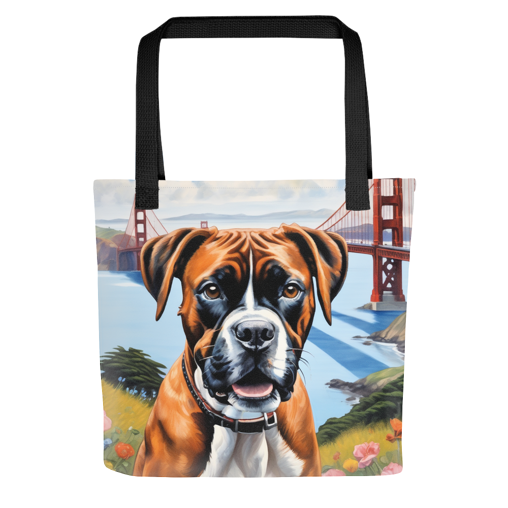 PugMug Custom Boxer Dog Tote