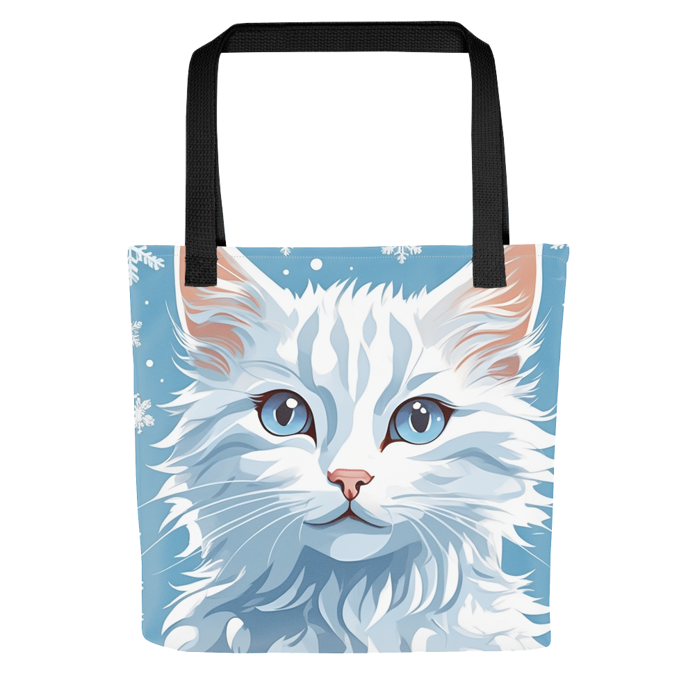 PugMug Custom White Companion Cat Tote