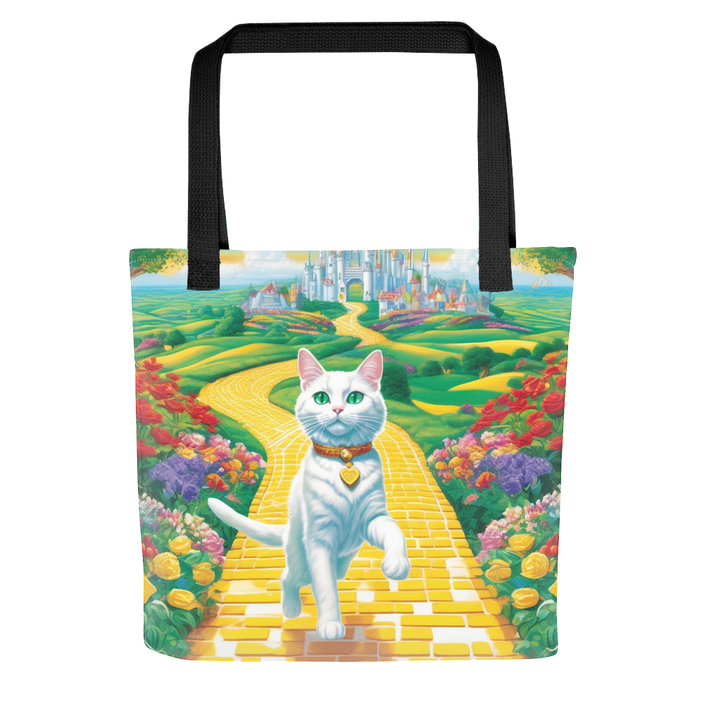 PugMug Custom White Companion Cat Tote