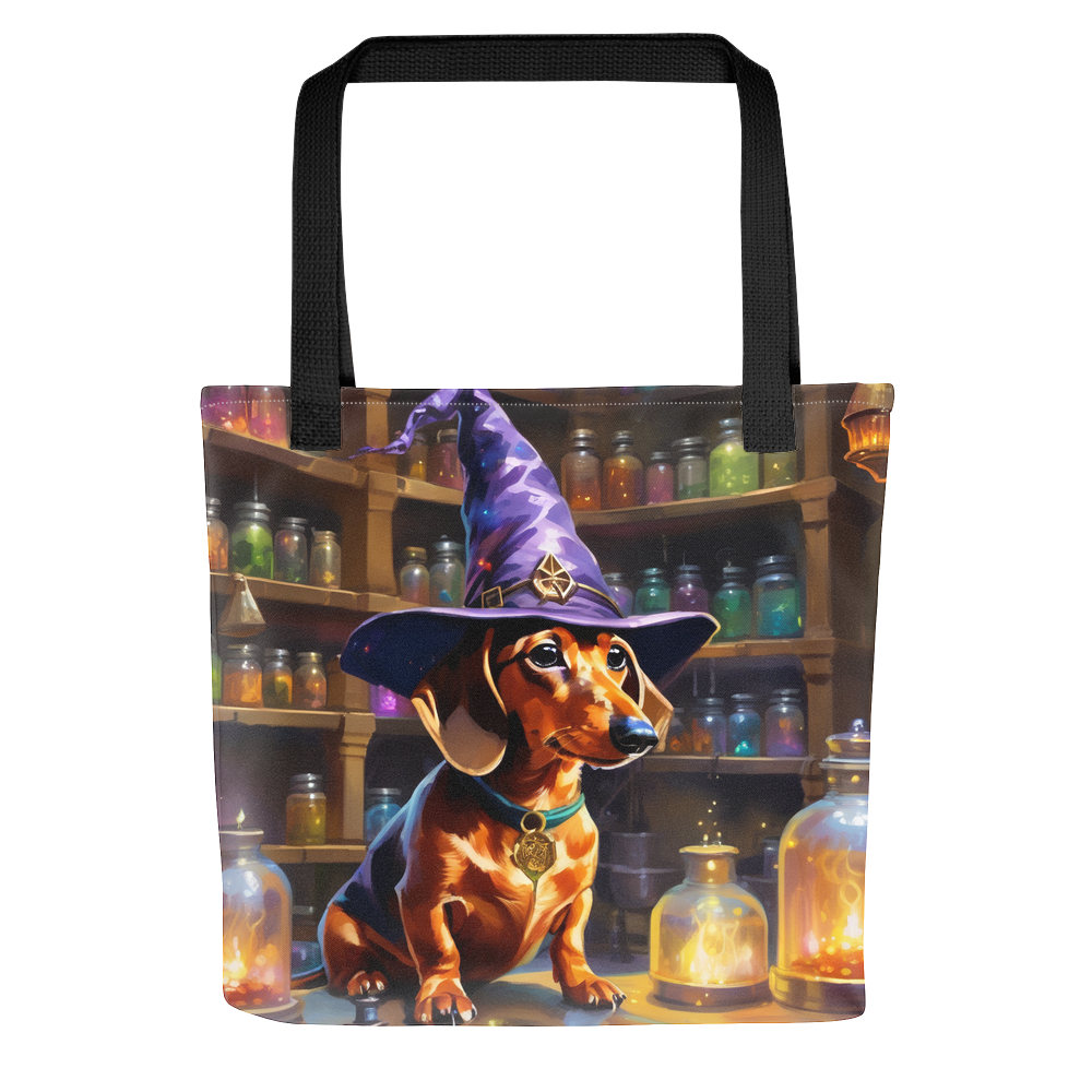 PugMug Custom Tan Dachshund Tote