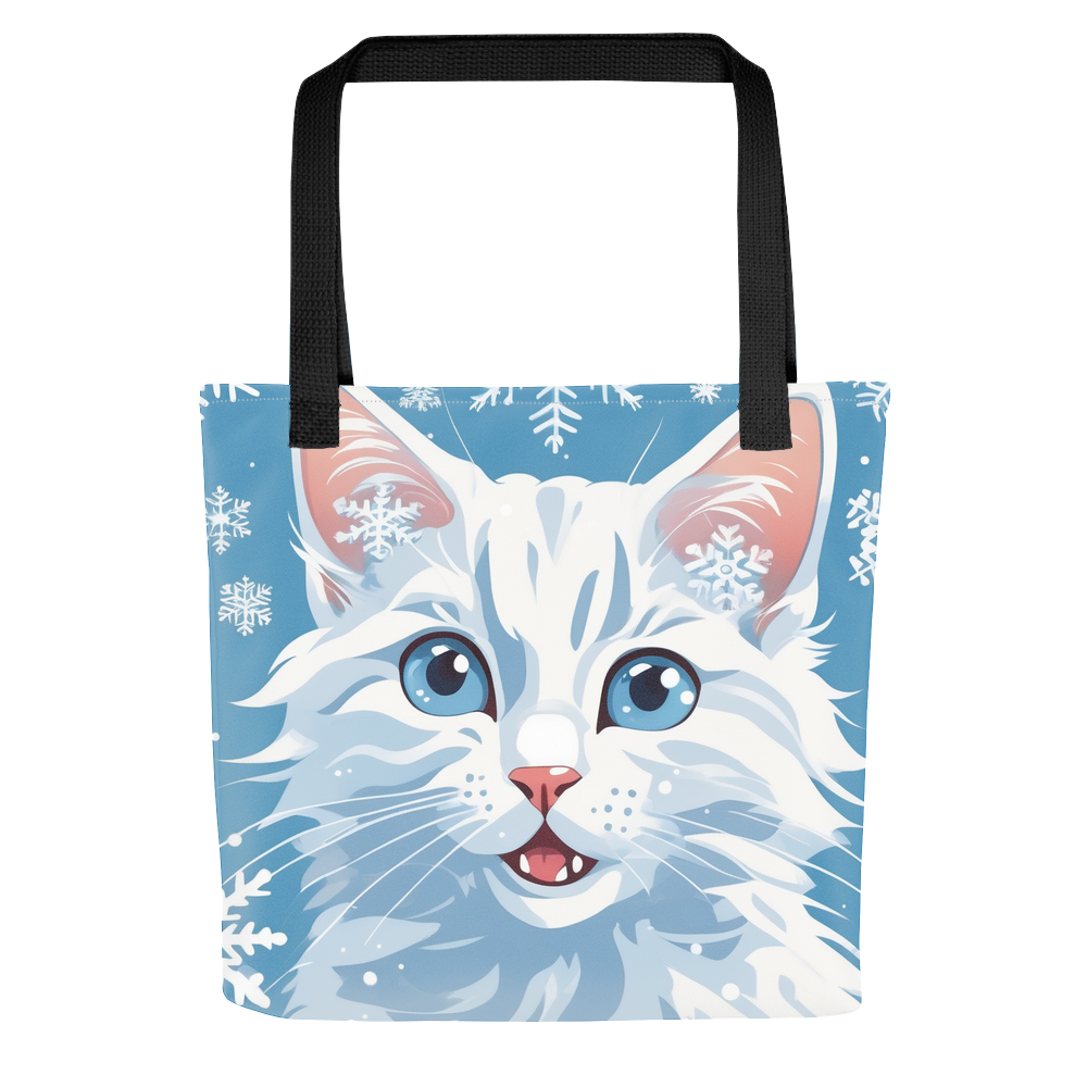 PugMug Custom White Companion Cat Tote