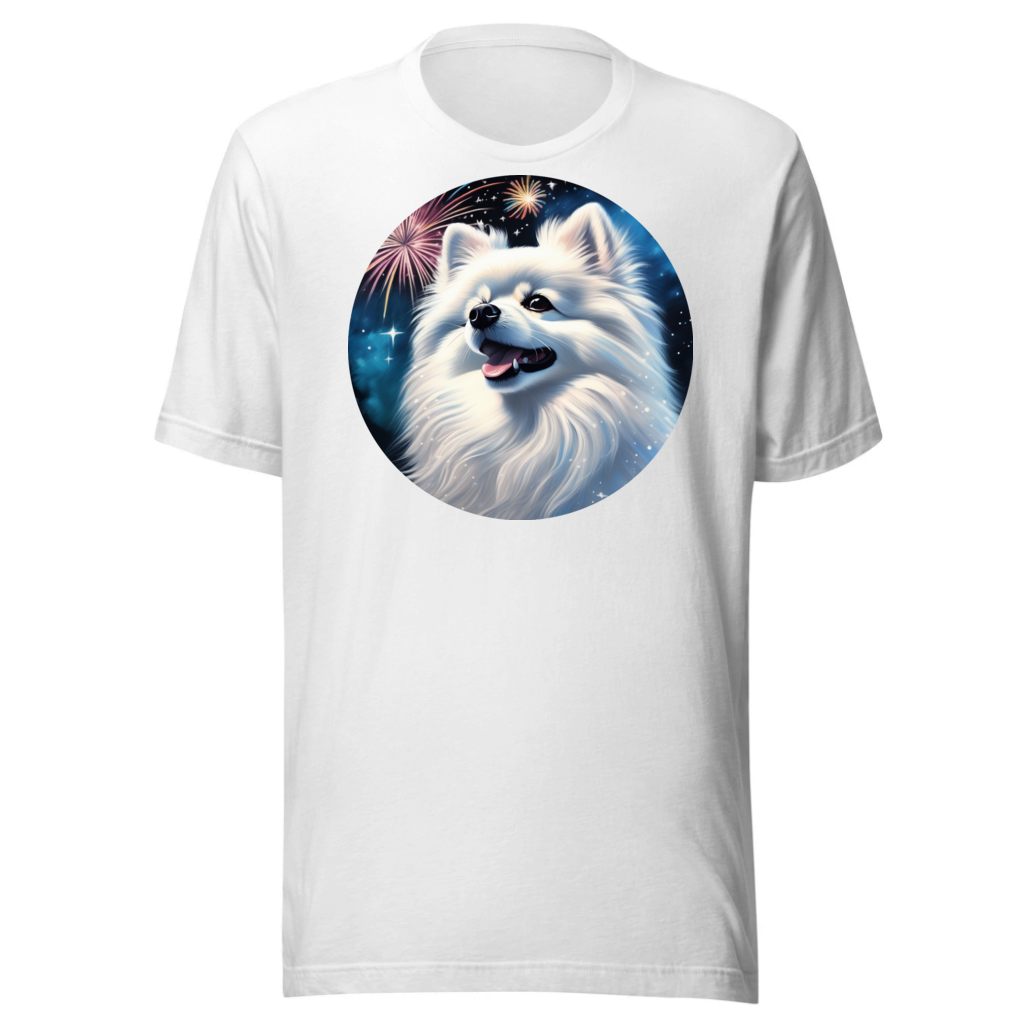 PugMug Custom White Pomeranian T-Shirt
