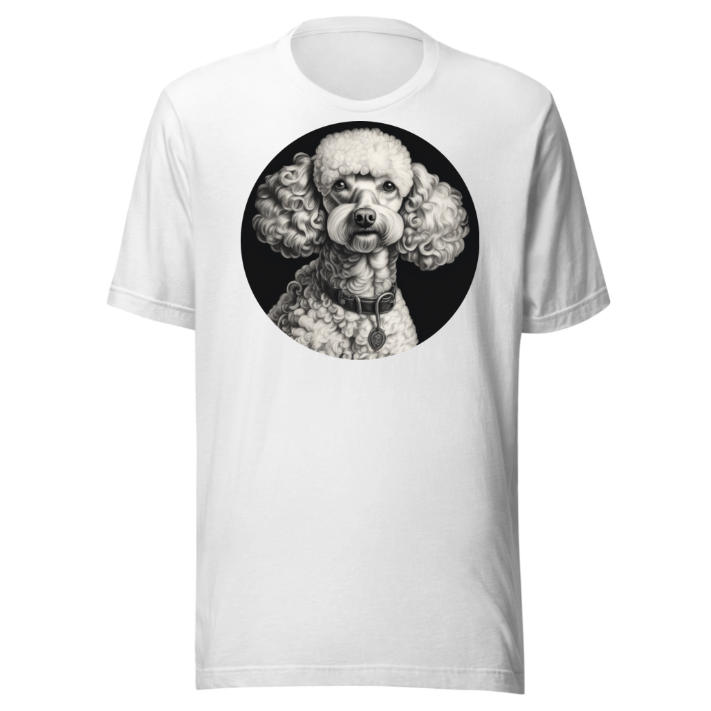 PugMug Custom White Poodle T-Shirt