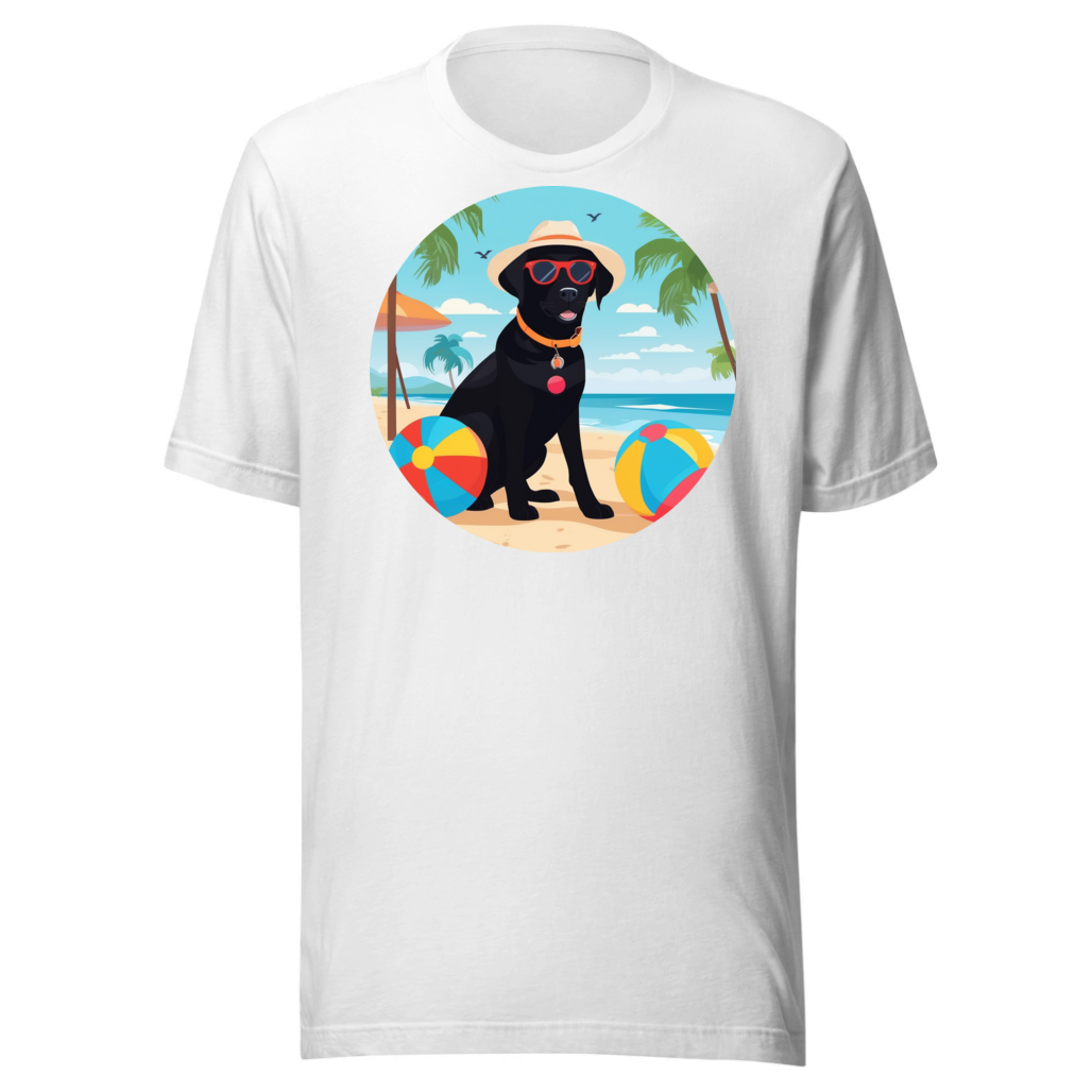 PugMug Custom Black Labrador Retriever T-Shirt