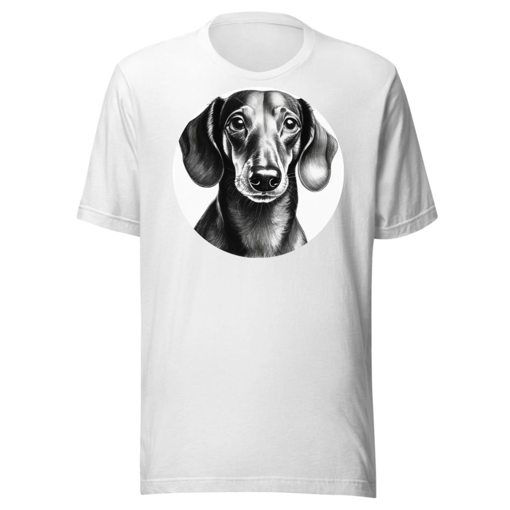 PugMug Custom Black Dachshund T-Shirt