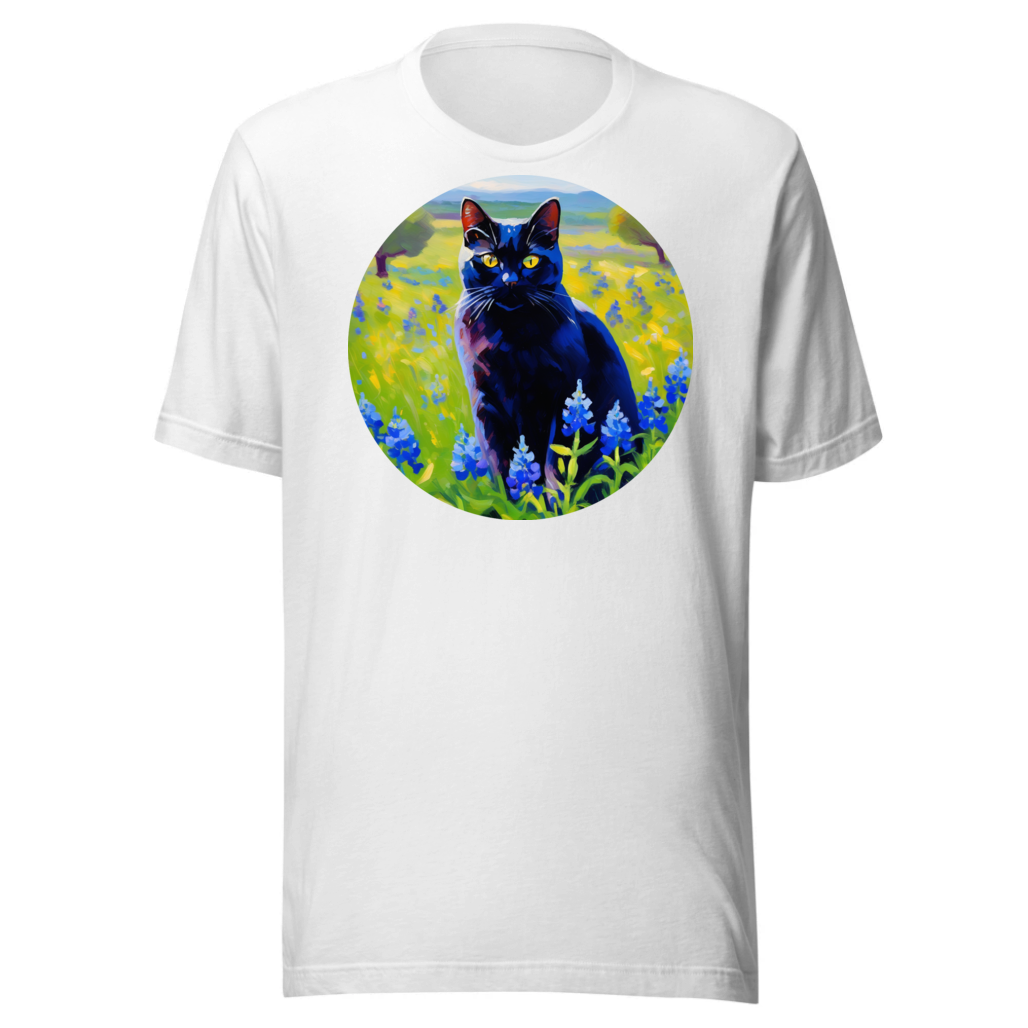 PugMug Custom Black British Shorthair Cat T-Shirt