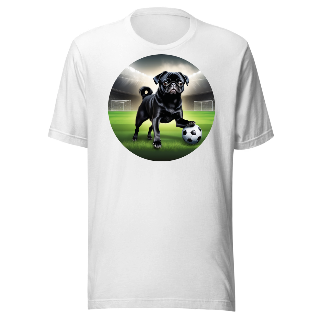 PugMug Custom Black Pug T-Shirt