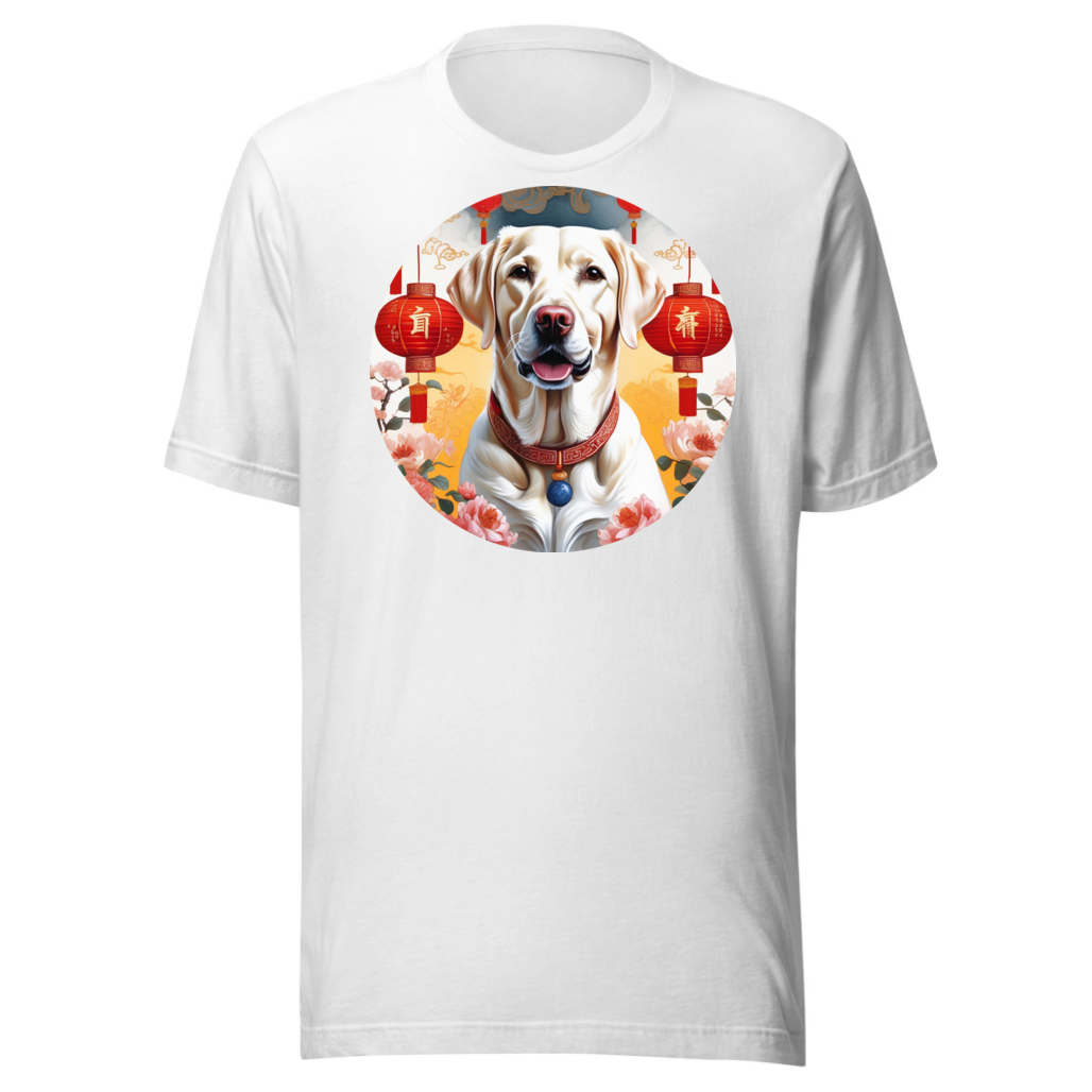 PugMug Custom White Labrador Retriever T-Shirt