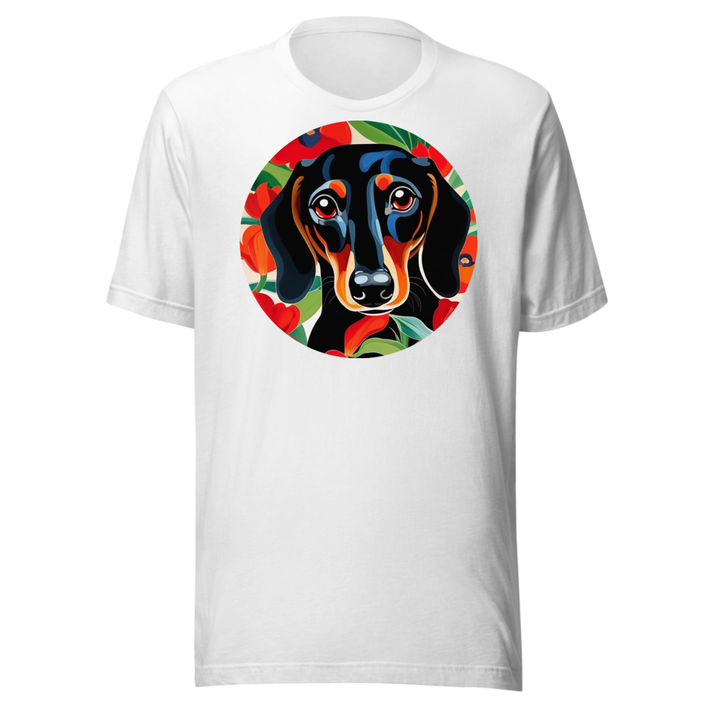 PugMug Custom Black Dachshund T-Shirt