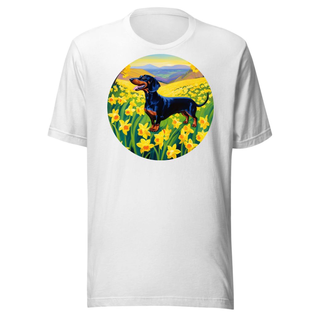 PugMug Custom Black Dachshund T-Shirt