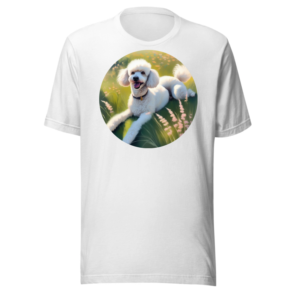 PugMug Custom White Poodle T-Shirt