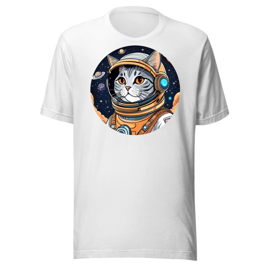 PugMug Custom Tabby British Shorthair Cat T-Shirt