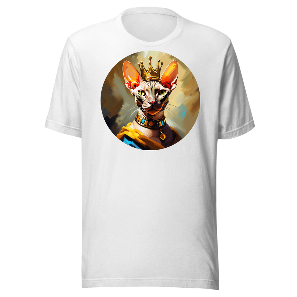 PugMug Custom Tabby Sphynx Cat T-Shirt