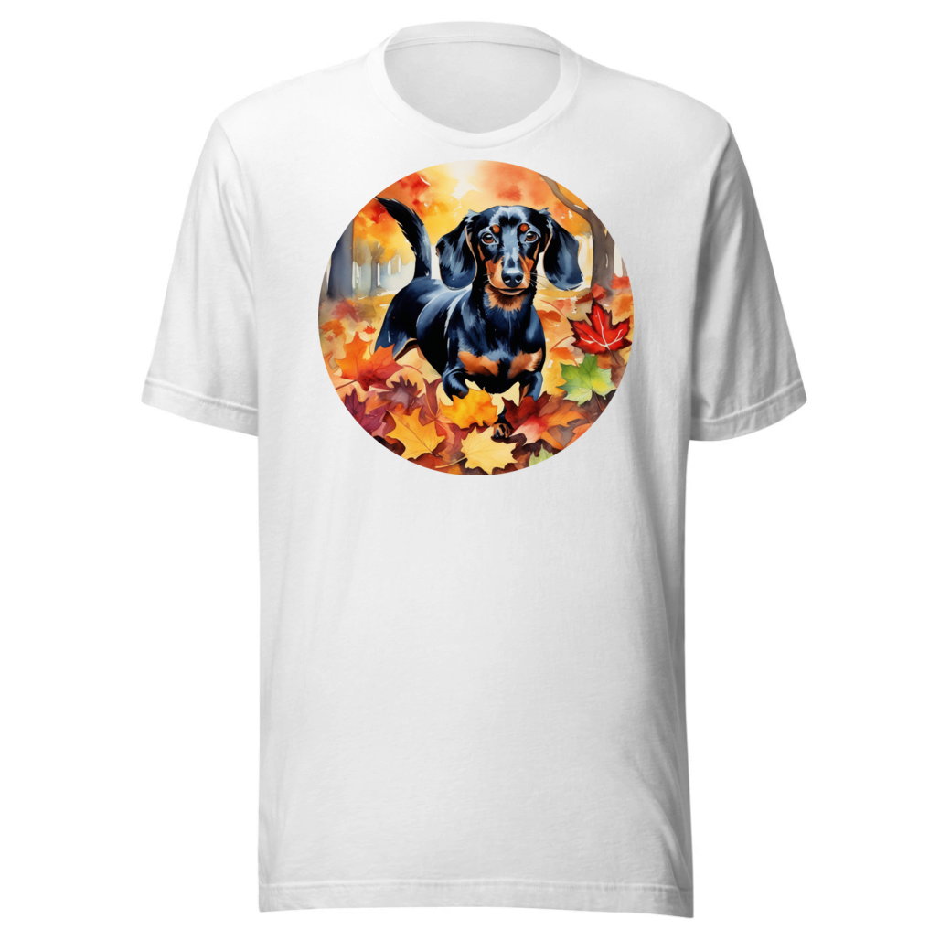 PugMug Custom Black Dachshund T-Shirt