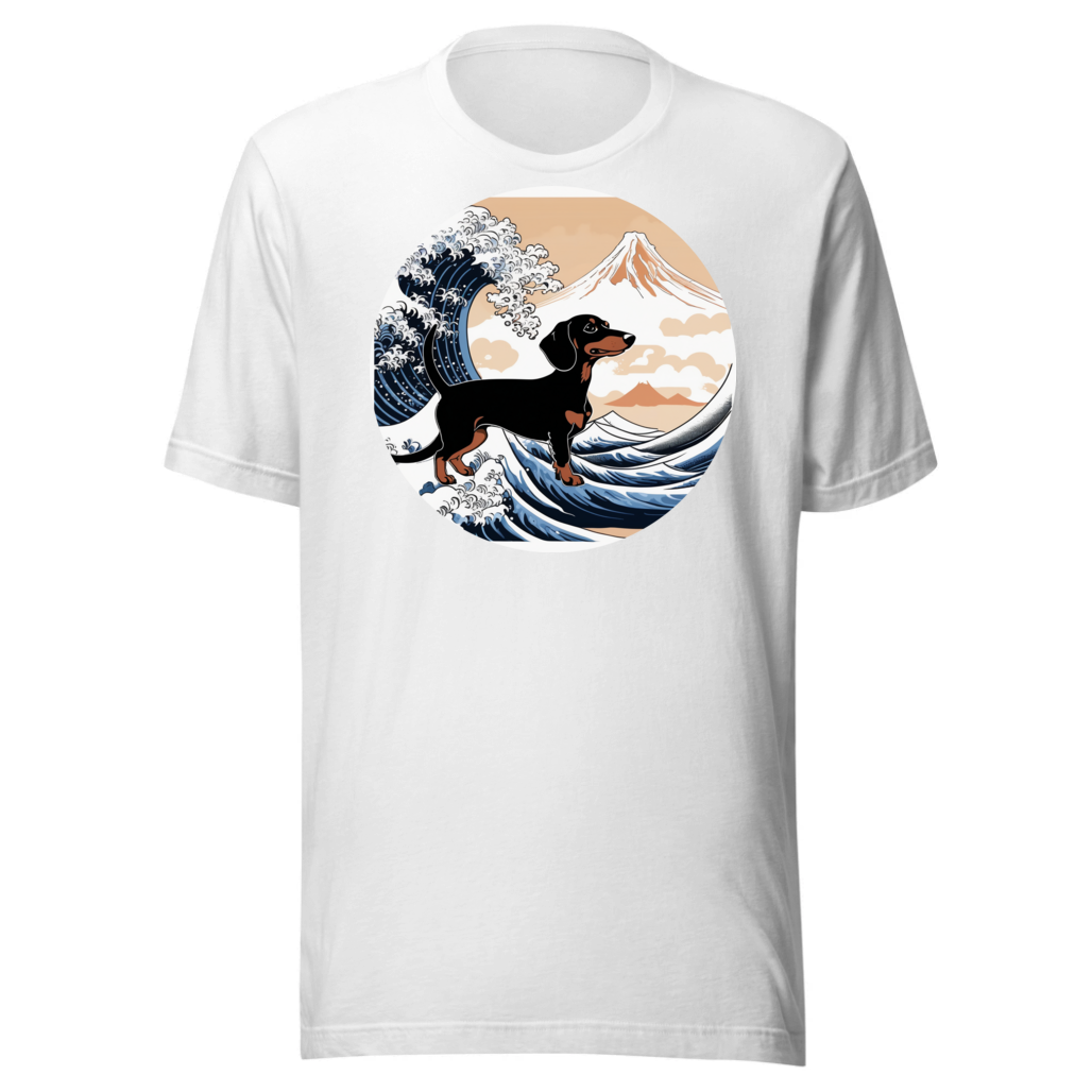 PugMug Custom Black Dachshund T-Shirt