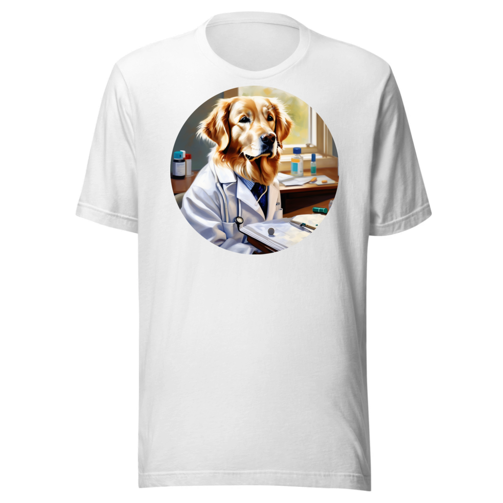 PugMug Custom Golden Retriever T-Shirt