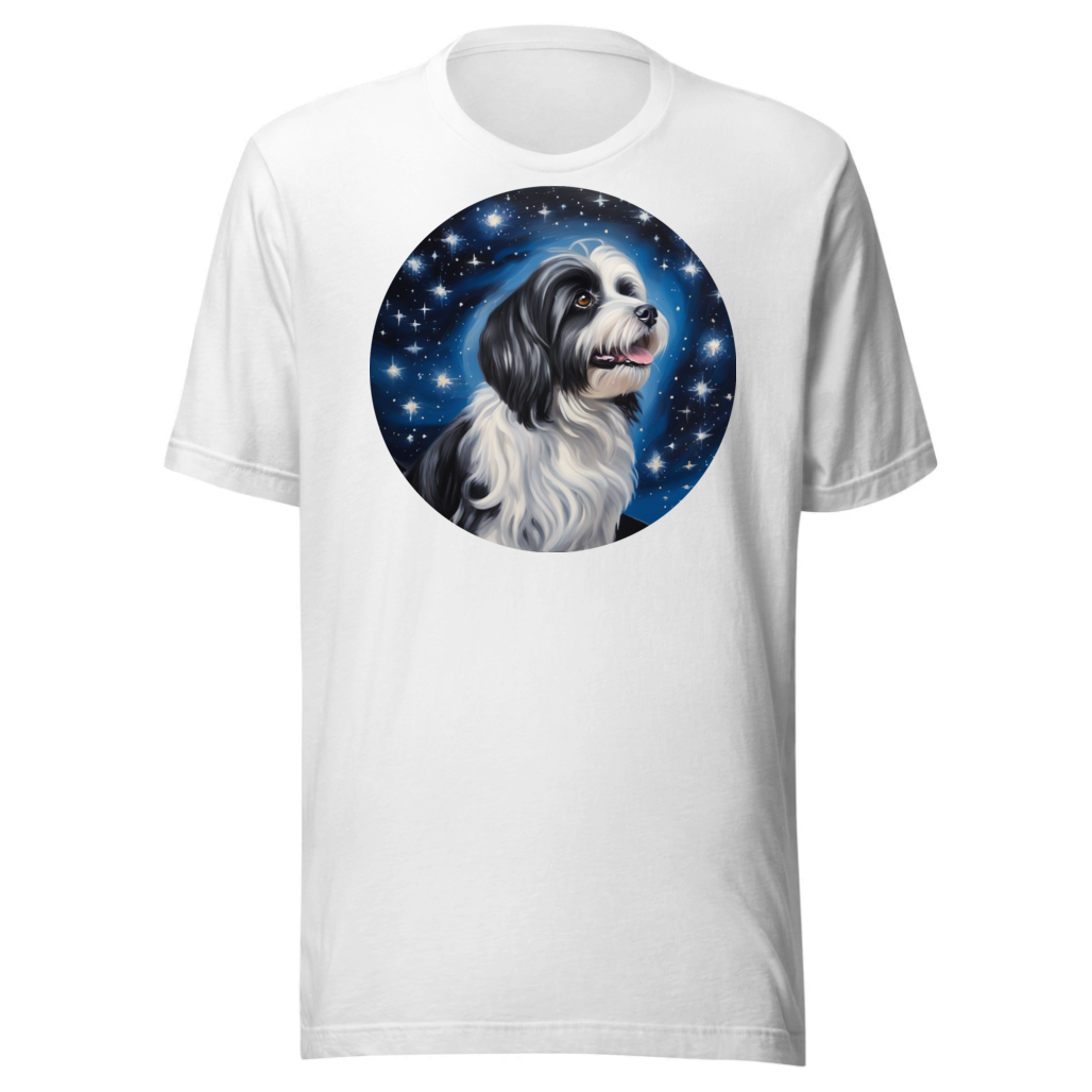 PugMug Custom Black-and-white Havanese Dog T-Shirt