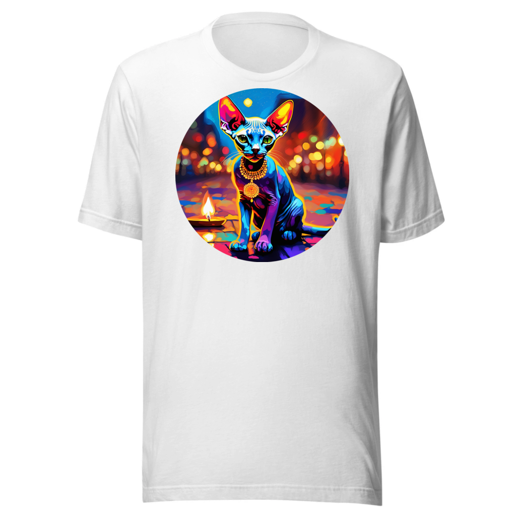 PugMug Custom Tabby Sphynx Cat T-Shirt