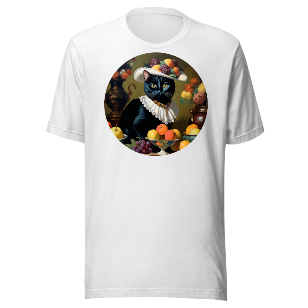 PugMug Custom Black American Shorthair Cat T-Shirt