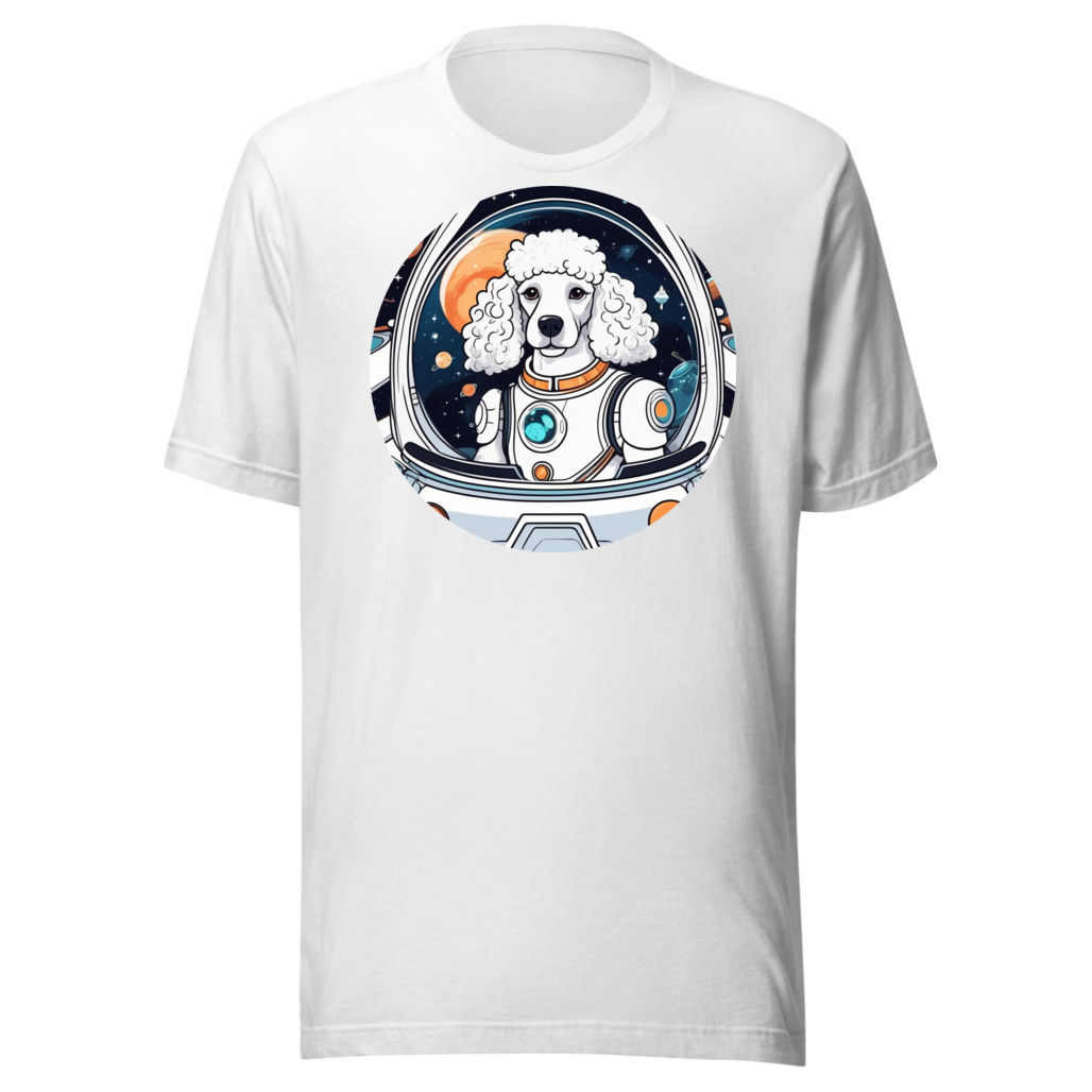 PugMug Custom White Poodle T-Shirt