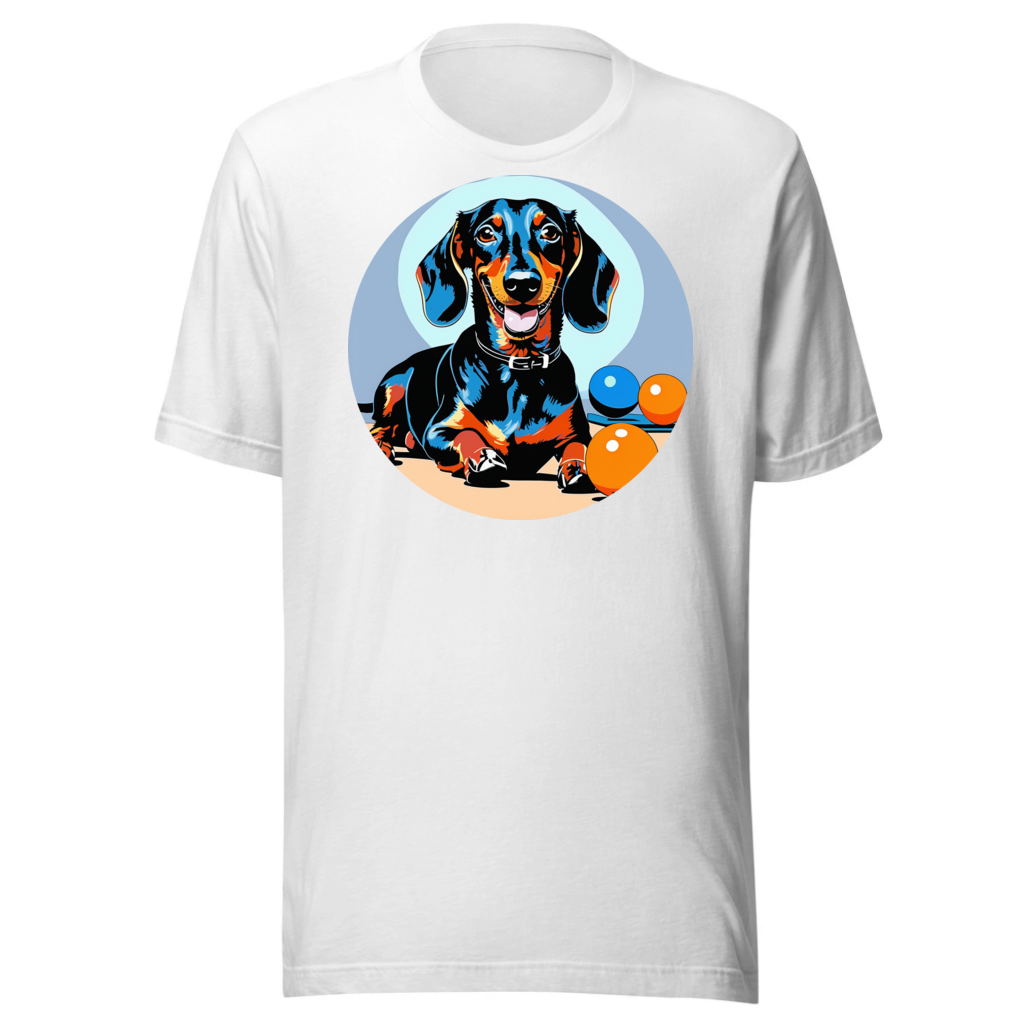 PugMug Custom Black Dachshund T-Shirt