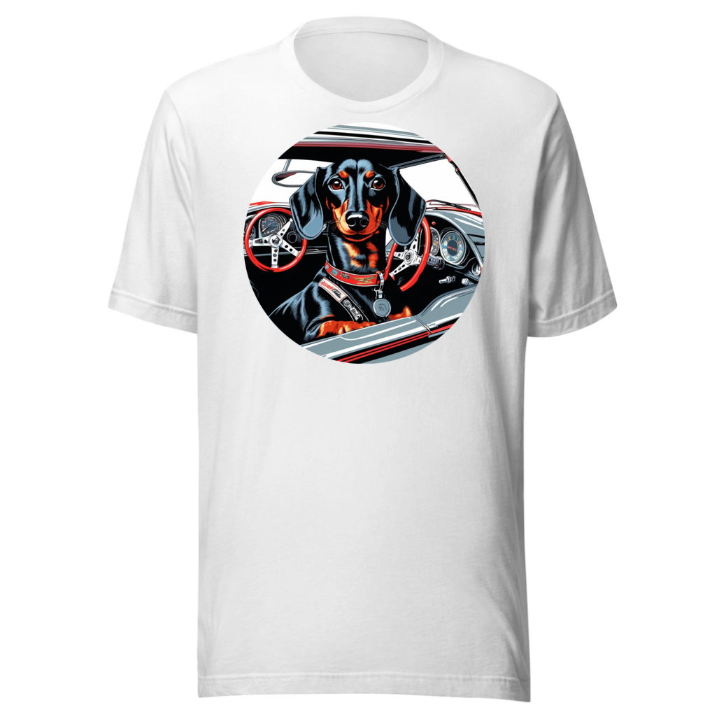 PugMug Custom Black Dachshund T-Shirt