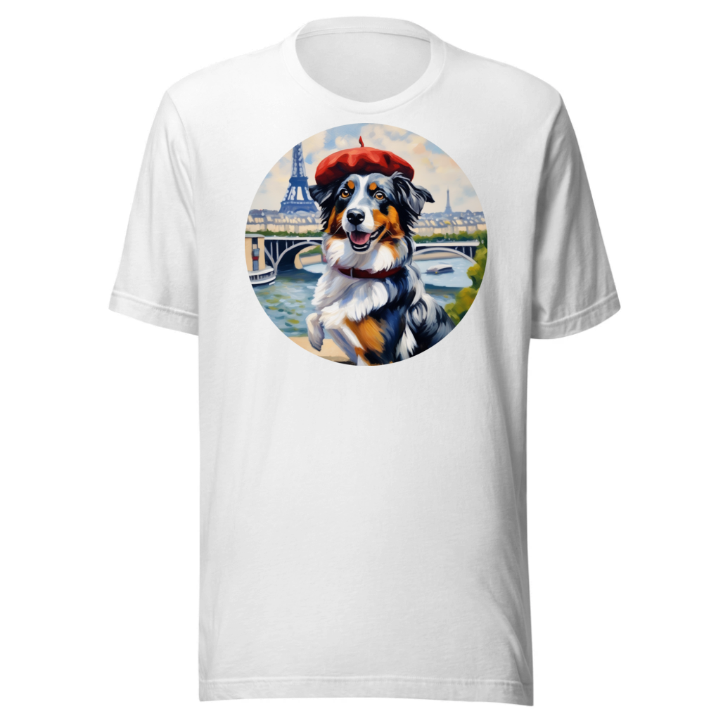 PugMug Custom Australian Shepherd Dog T-Shirt