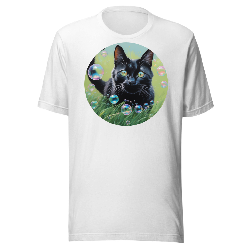 PugMug Custom Black Companion Cat T-Shirt