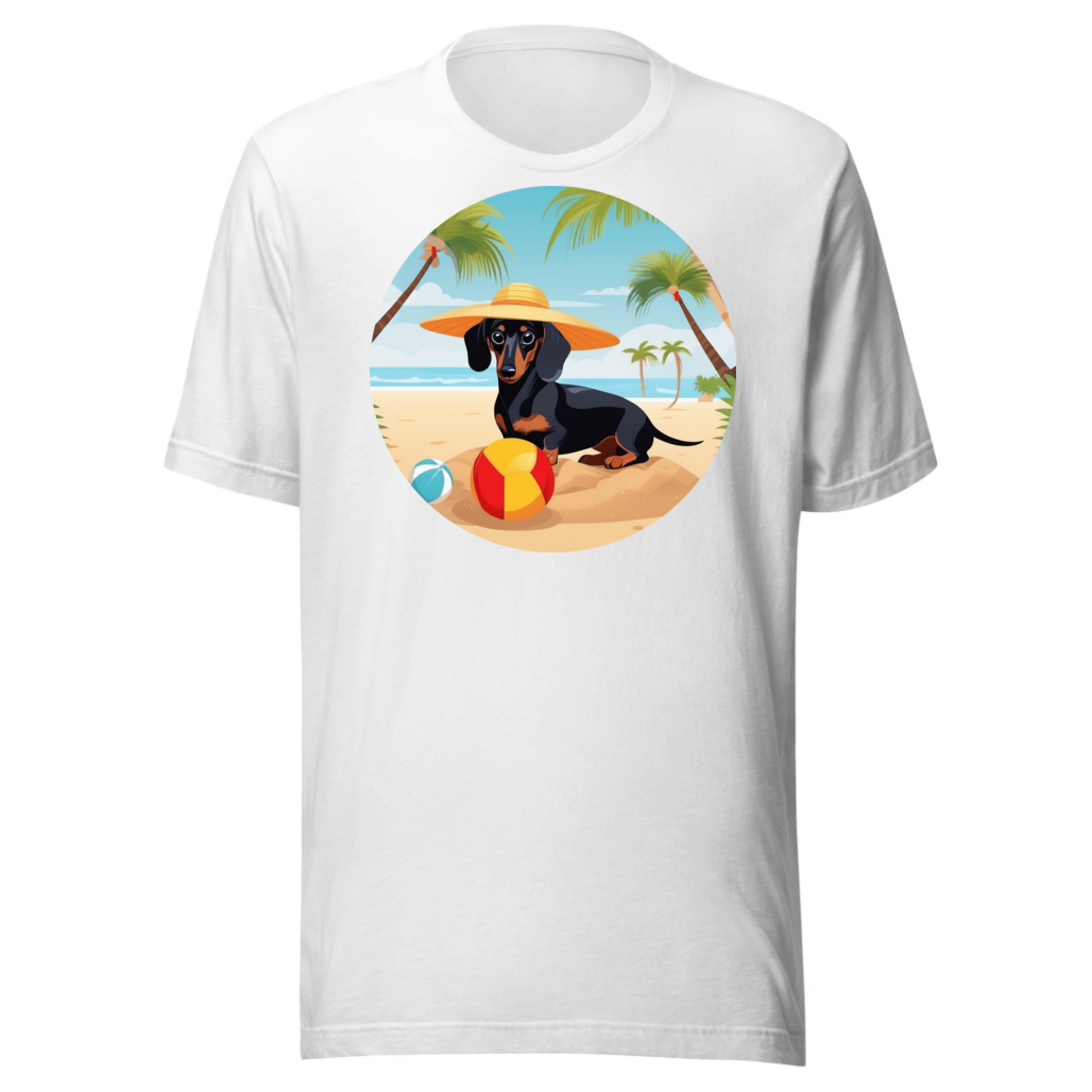 PugMug Custom Black Dachshund T-Shirt