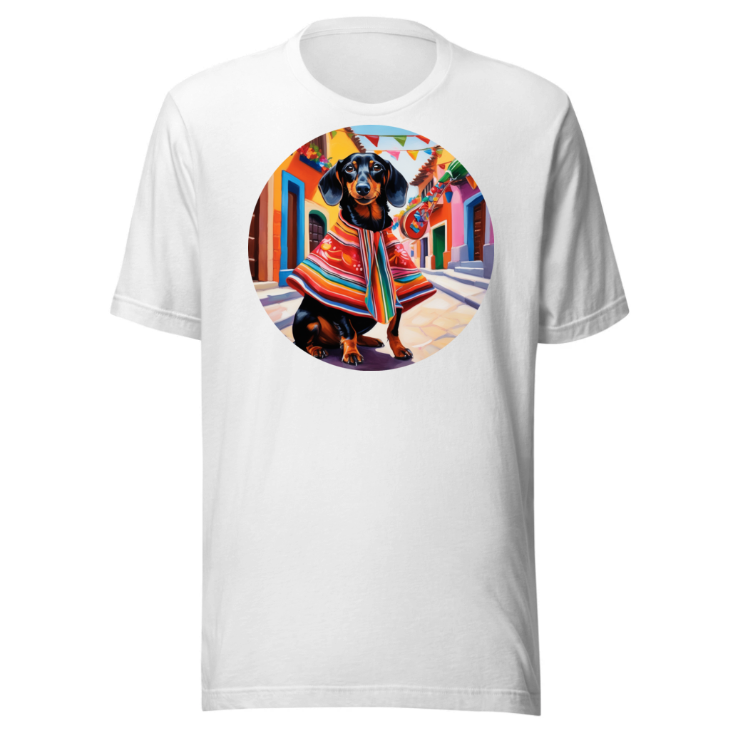 PugMug Custom Black Dachshund T-Shirt