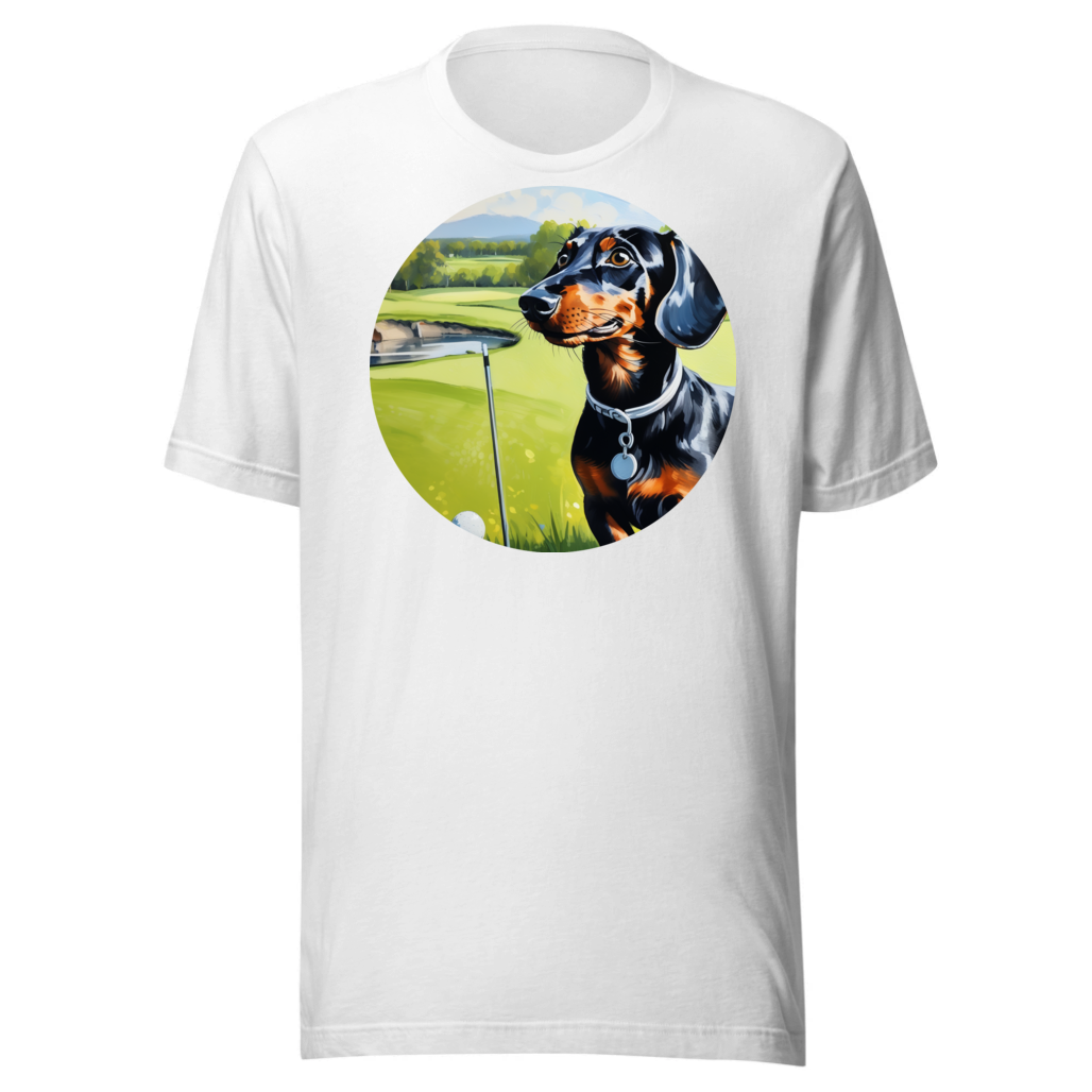 PugMug Custom Black Dachshund T-Shirt