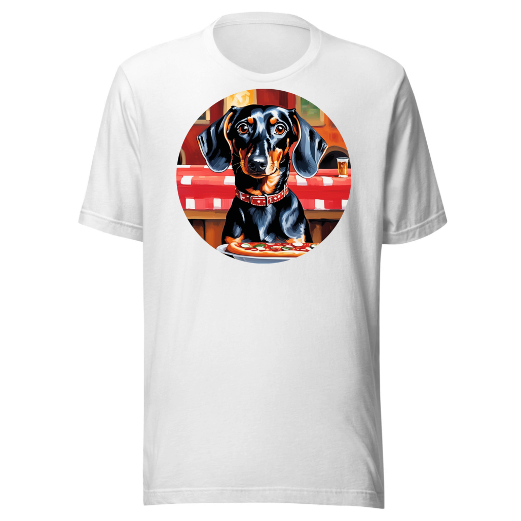 PugMug Custom Black Dachshund T-Shirt