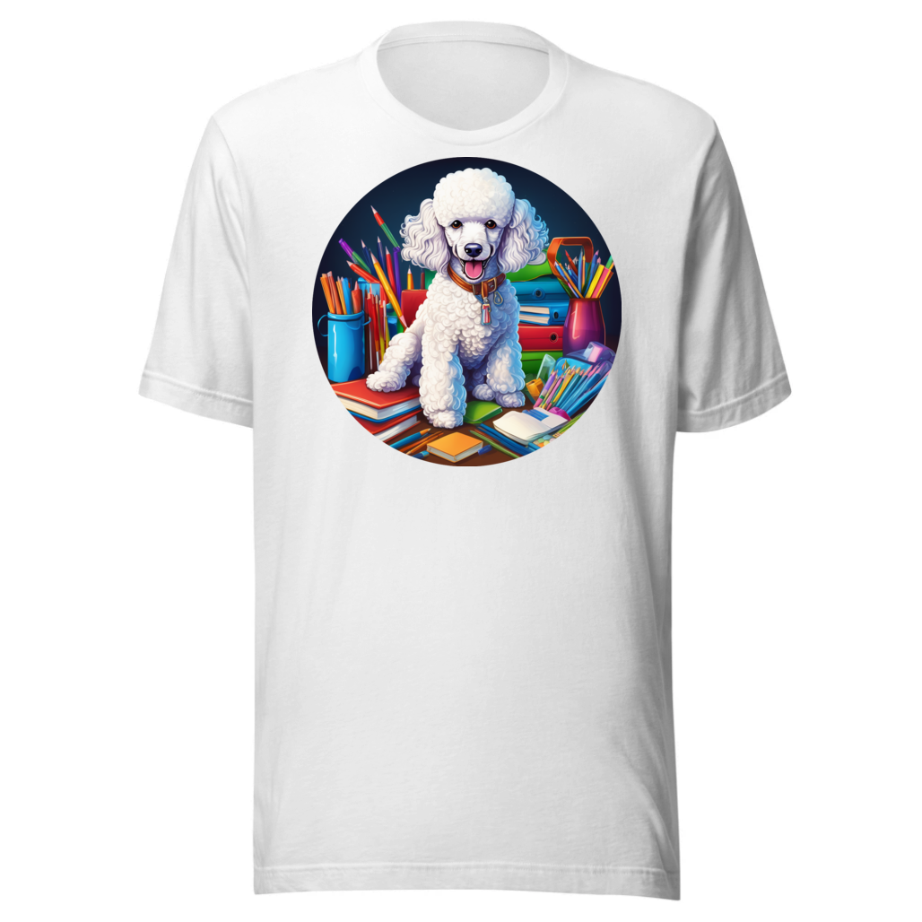 PugMug Custom White Poodle T-Shirt