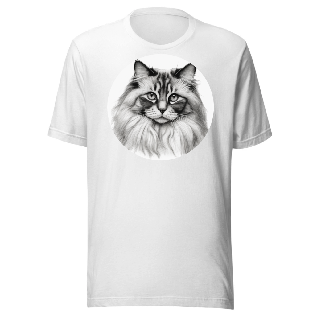 PugMug Custom Tabby Ragdoll Cat T-Shirt